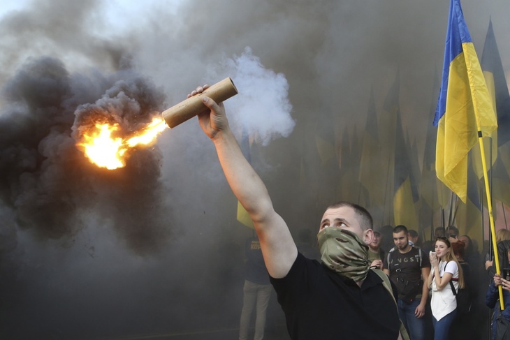 Бунт радикалов в Киеве