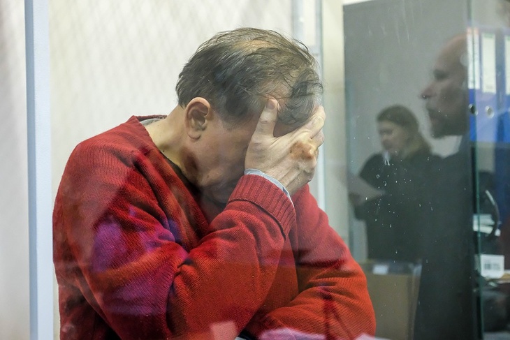 Олег Соколов в зале суда