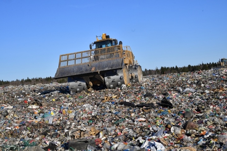 Полигон твердых бытовых отходов в Волоколамске