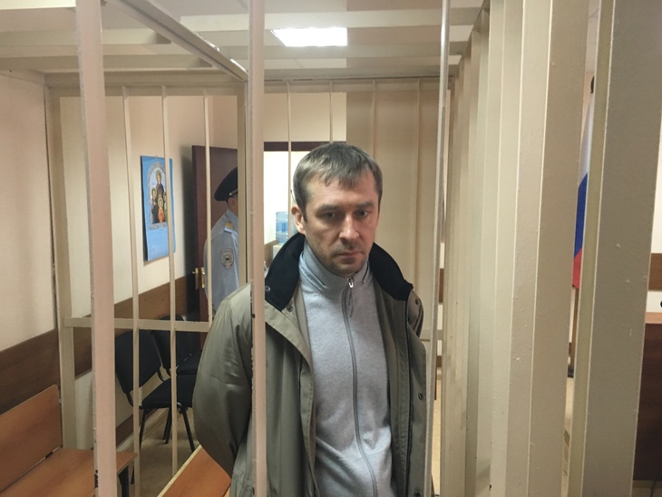 Захарченко в зале суда