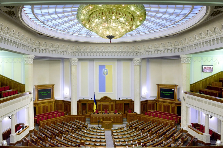 Сессионный зал Верховной Рады Украины, 2017