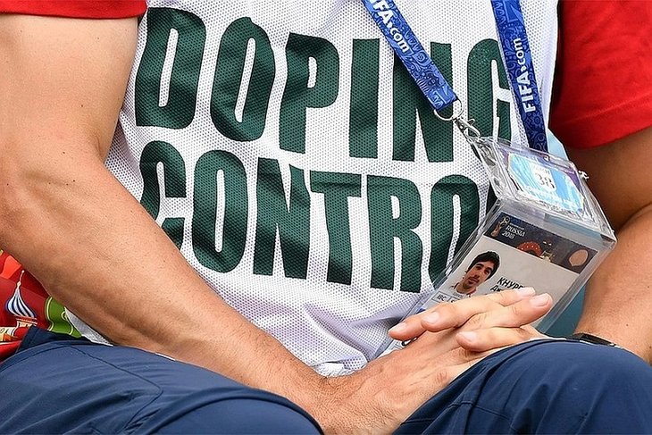 футболка Doping control