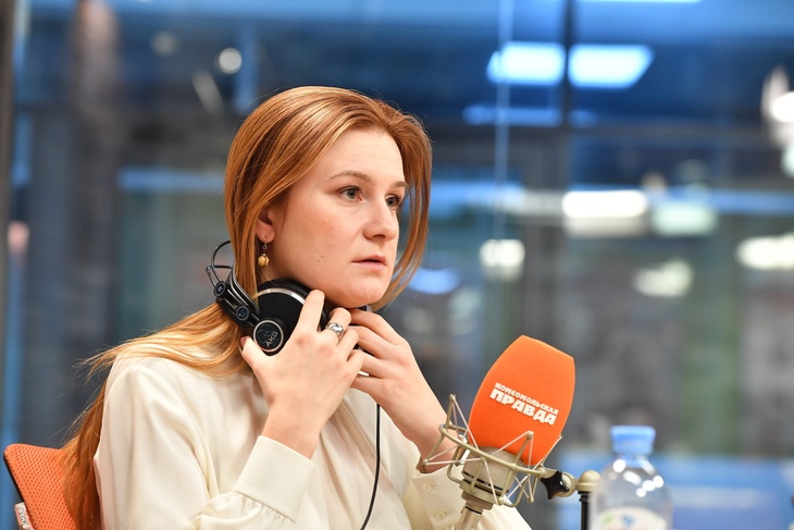 Мария Бутина в эфире Радио "Комсомольская правда"