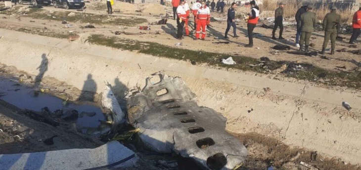 В Иране разбился пассажирский самолет