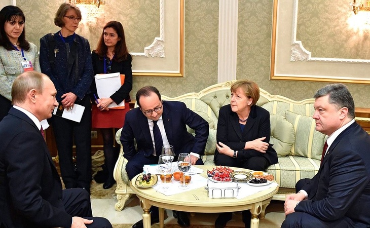 Переговоры в "нормандском формате" в Минске