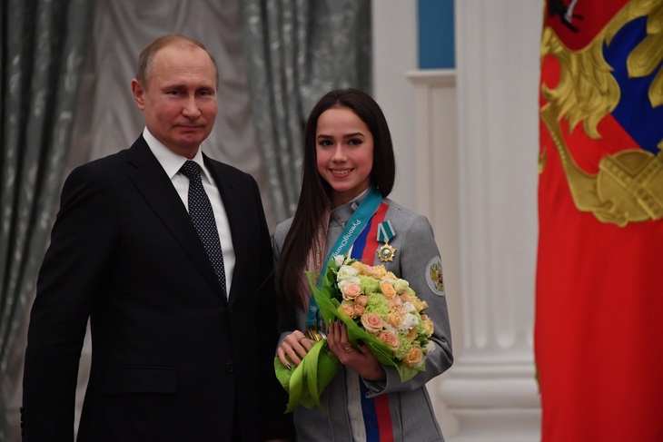 Путин поздравил олимпийскую чемпионку с совершеннолетием