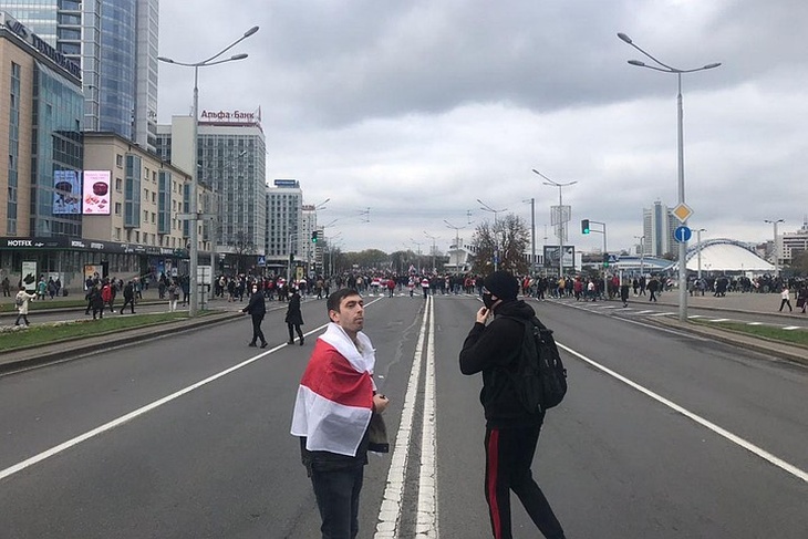 В Минске начался «последний и решительный» марш протеста