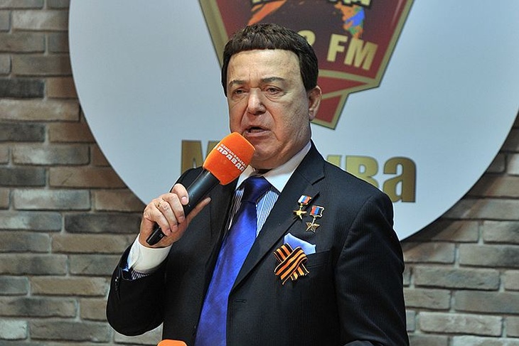 Иосиф Кобзон в студии Радио «Комсомольская правда».