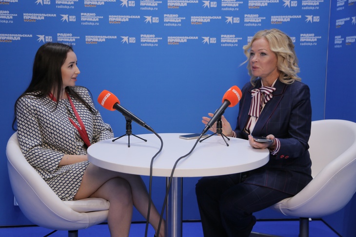 В эфире Радио «Комсомольская правда» главный управляющий партнер по городскому развитию ВЭБ РФ Ирина Макиева