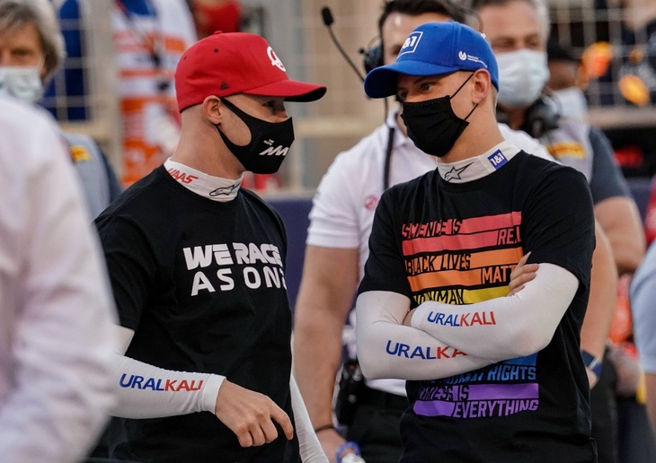 Шумахер-младший грубо обругал Мазепина во время Гран-при Азербайджана