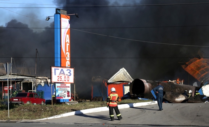 Эксперт по пожарной безопасности о взрыве на АЗС: «Можно было бы потушить на месте»