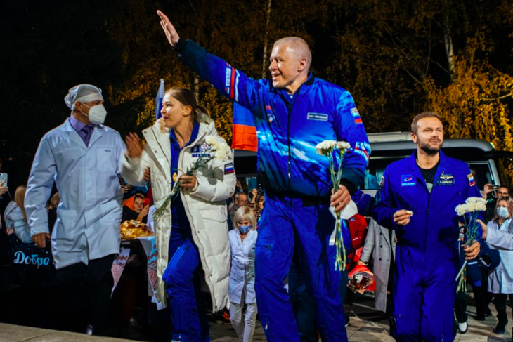 Рогозин показал приземление Пересильд и Шипенко: видео