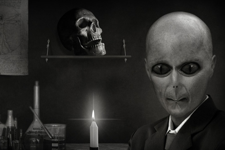 После крушения НЛО в 60-х годах: в Керчи продают «череп инопланетянина»