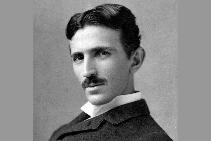Никола Тесла (1856-1943) в возрасте 34 лет