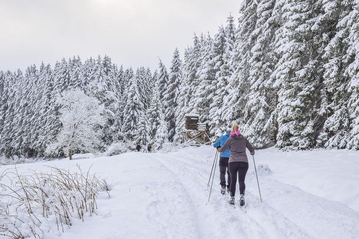 Россиянам объяснили опасность катания на лыжах при простуде