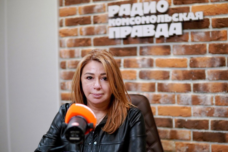 Алена Апина в гостях у Радио «Комсомольская правда».