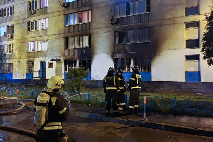 В страшном пожаре в Москве погибли восемь человек